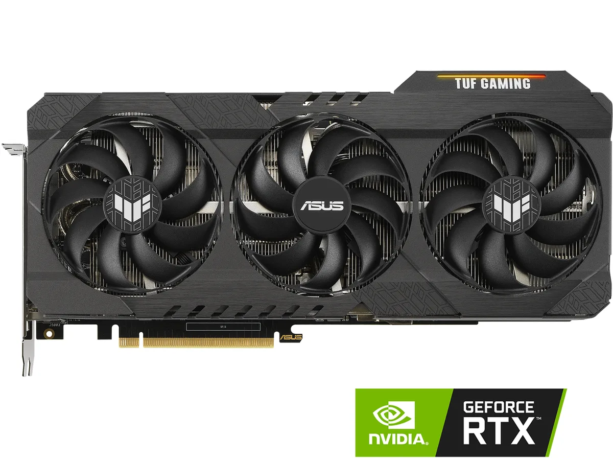 ASUS ASUS TUF-RTX3070TI-8G-GAM GeForce RTX 3070 Ti 8GB graphics card — product photo