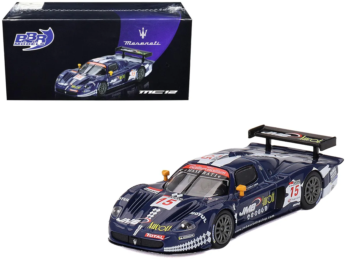 BBR BBR Maserati MC12 Competizione #15 JMB Racing 24 Hours of Spa 2008 1/64 Diecast — product photo