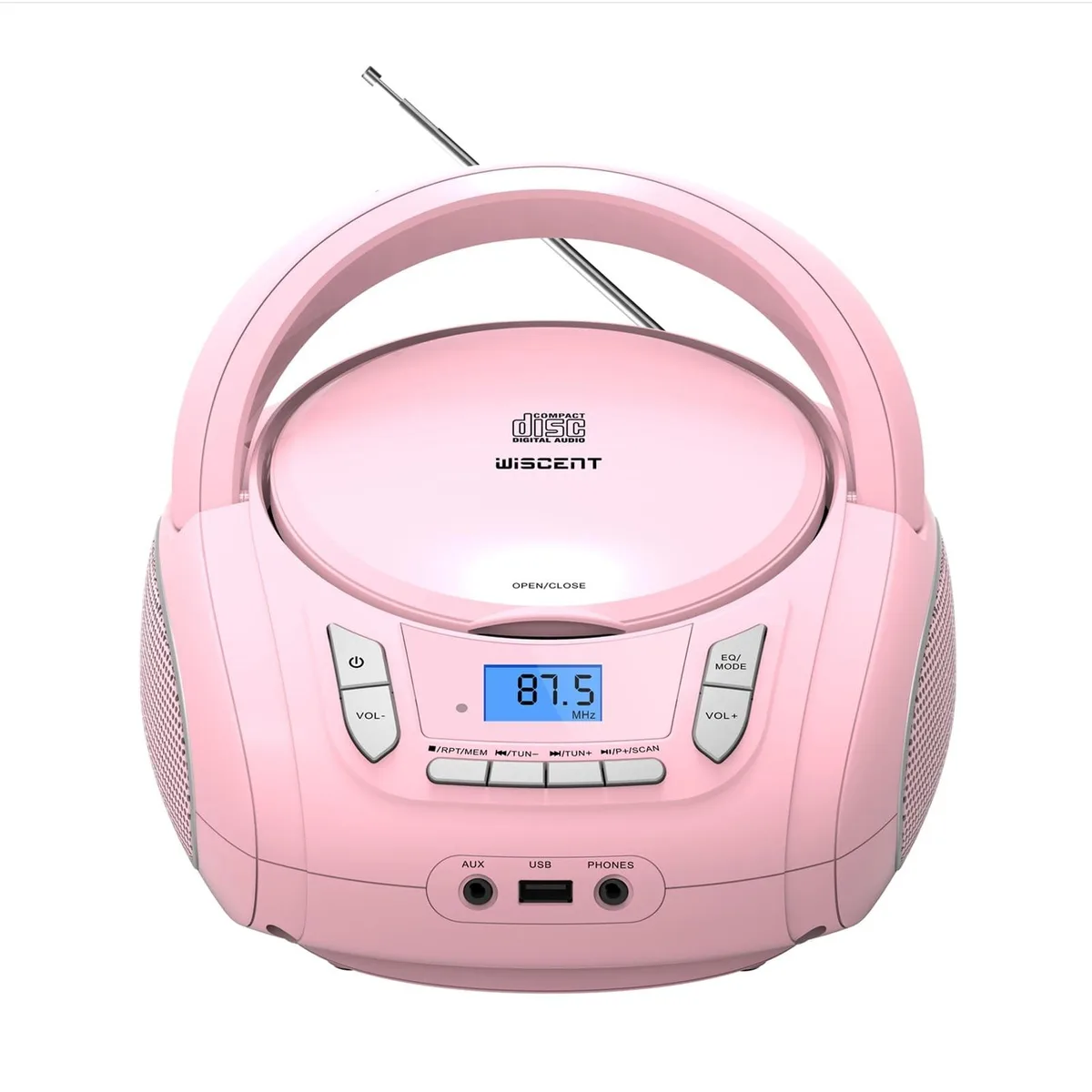 ALSEYE ALSEYE 2 in 1 Accessories Portable CD Boombox — product photo