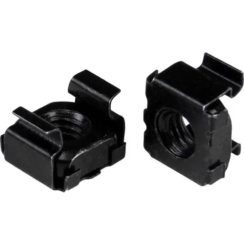 STARTECH STARTECH CABCAGENUT6B M6 Cage Nuts 50 Pack server rack — product photo