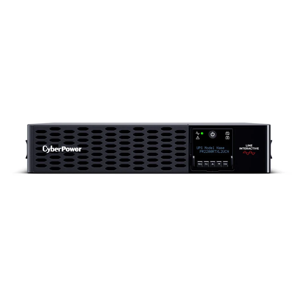 CyberPower CyberPower PR2200RTXL2UCN UPS 2200VA 2200W NEMA L5-30P 2U 8x NEMA 5-20R — product photo