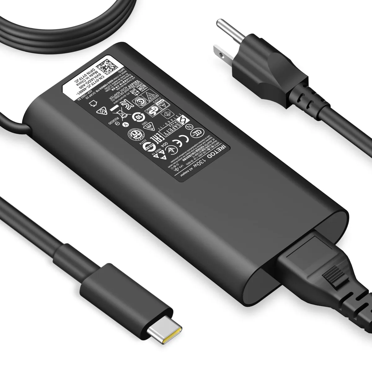  Iretod DE130W-TC 130W USB-C Laptop Charger — product photo