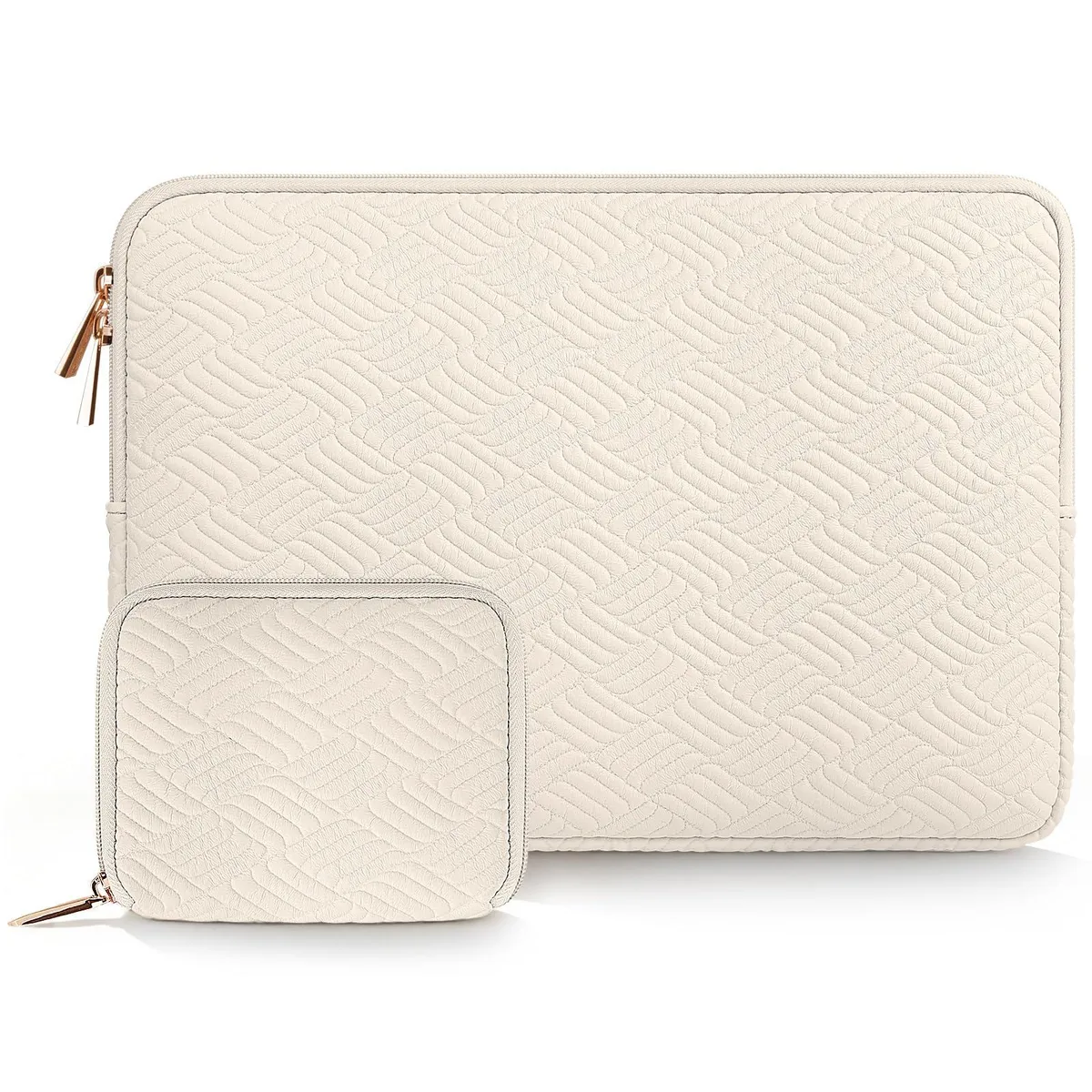  ARVOK 22NBS-RP133-20MWA 13.3 inch Waterproof Neoprene Laptop Sleeve White — product photo