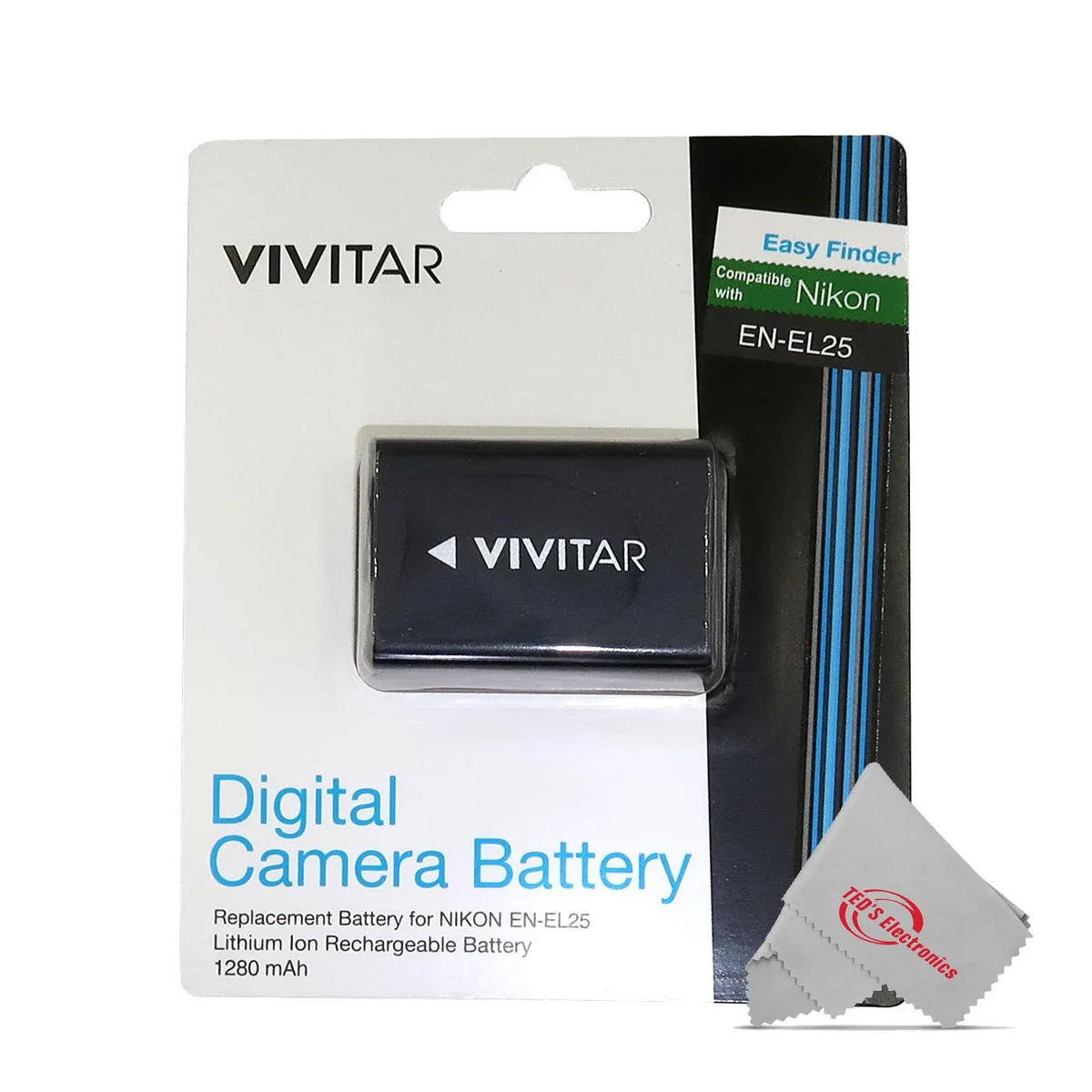 Vivitar Vivitar EN-EL25 1500mAh 7.4V Lithium-Ion Camera Battery — product photo