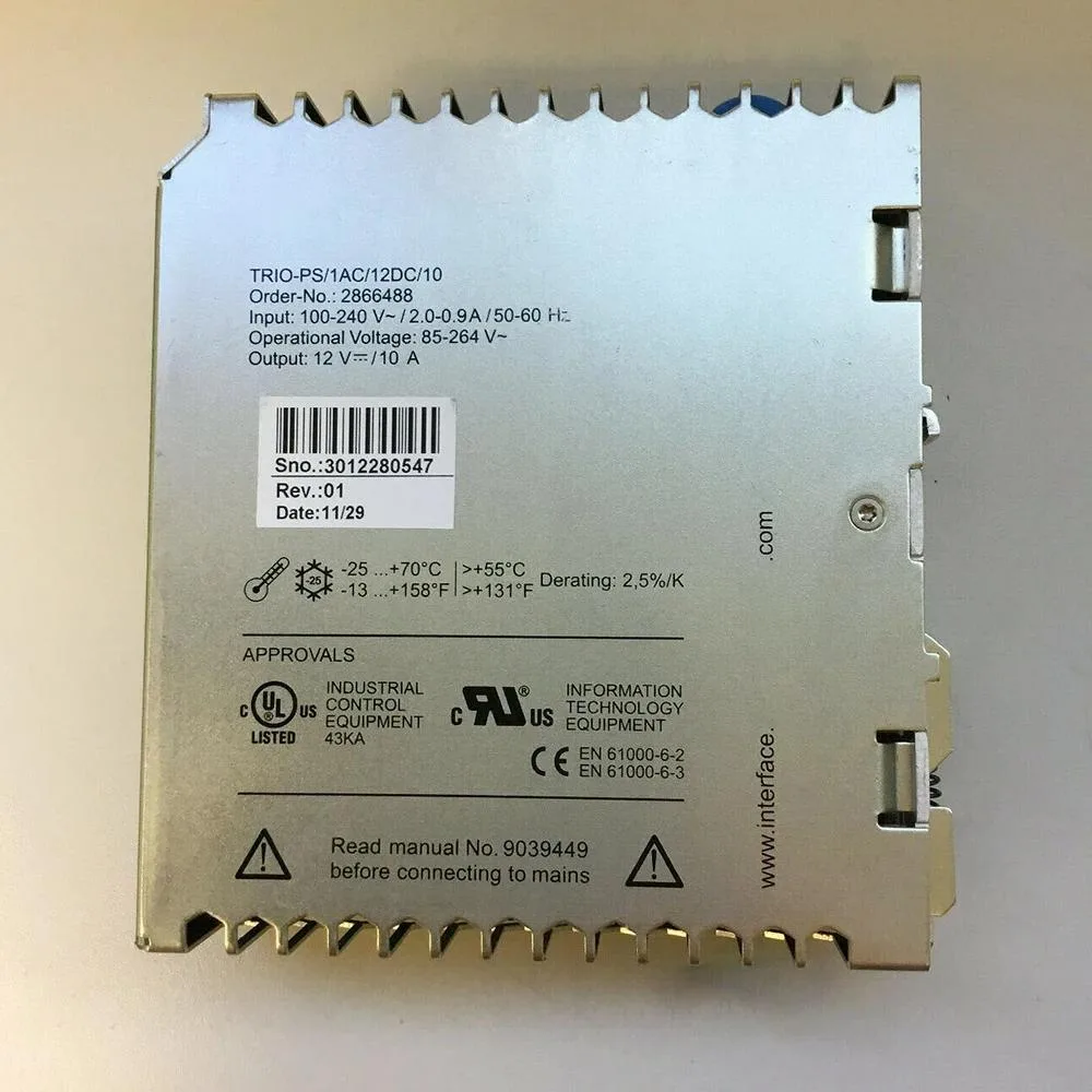 KHACHIMO KHACHIMO TRIO-PS/1AC/12DC/10 power supply 2866488 — product photo