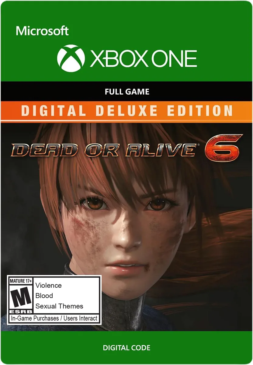 KOEI TECMO AMERICA CORP. KOEI TECMO AMERICA CORP. G3Q-00677 Dead or Alive 6 Digital Deluxe Edition downloadable game — product photo
