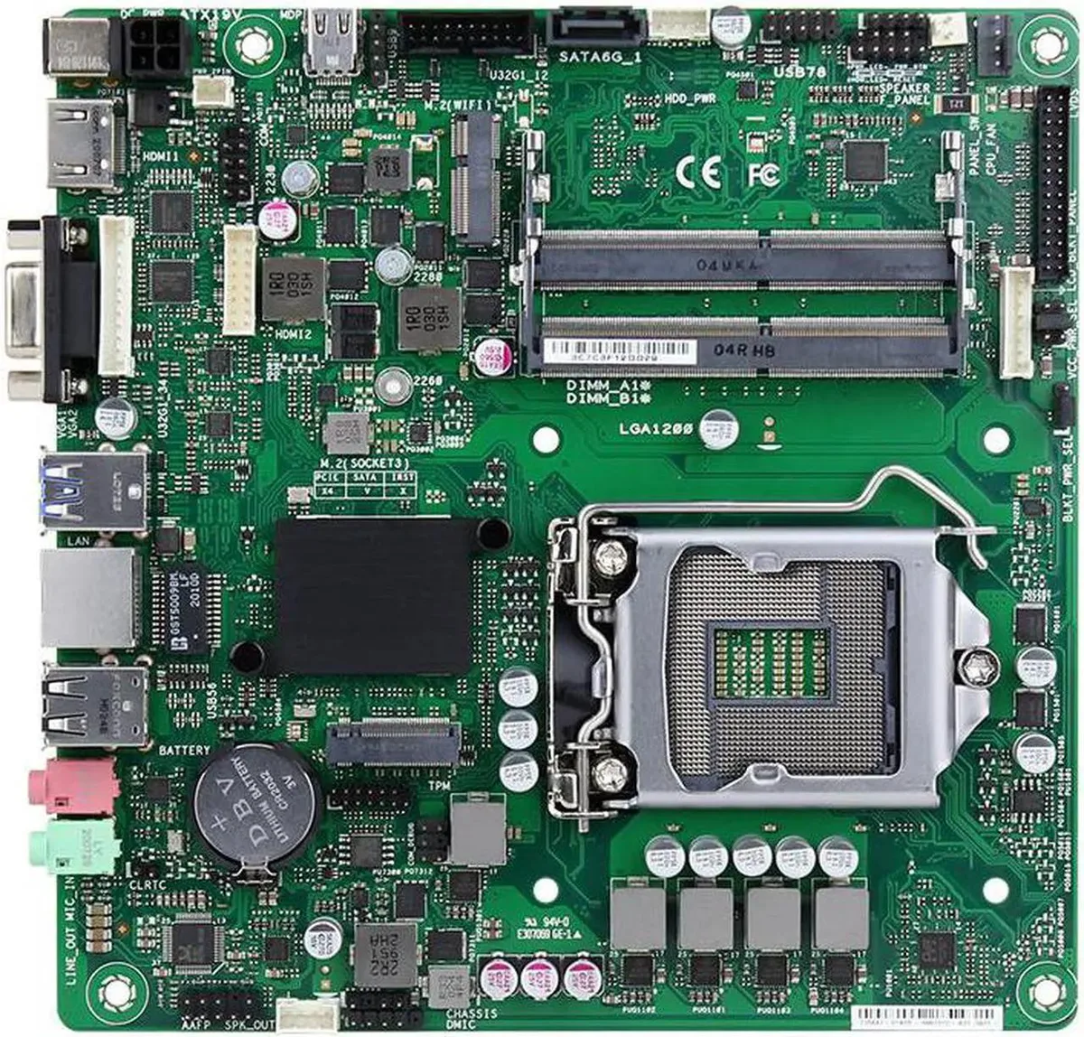 ASUS ASUS PRIME H410T2/CSM Intel H410 Mini-ITX Motherboard — product photo