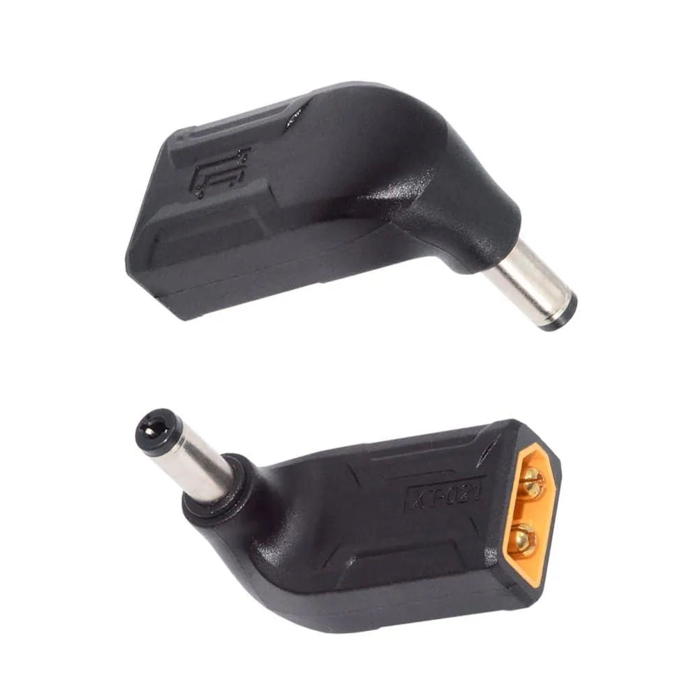 Fervit Fervit XT60 Male to DC 5.5×2.1mm Male Angled Adapter — product photo