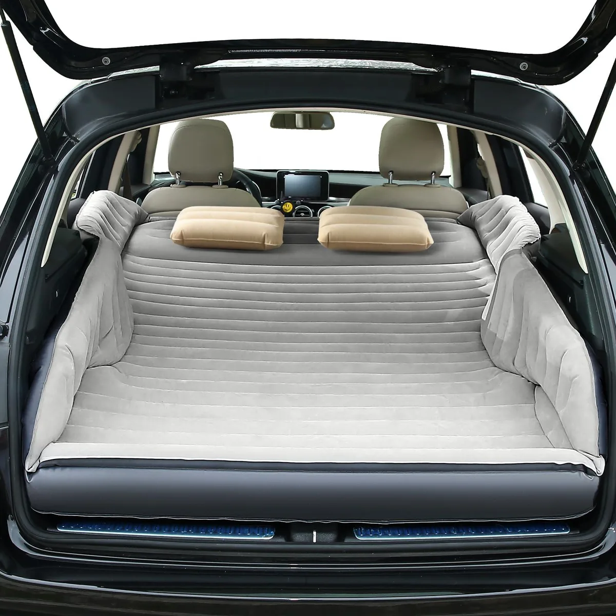  AKUDY L4 SUV Air Mattress Charcoal 76x51x6 in 660 lb — product photo