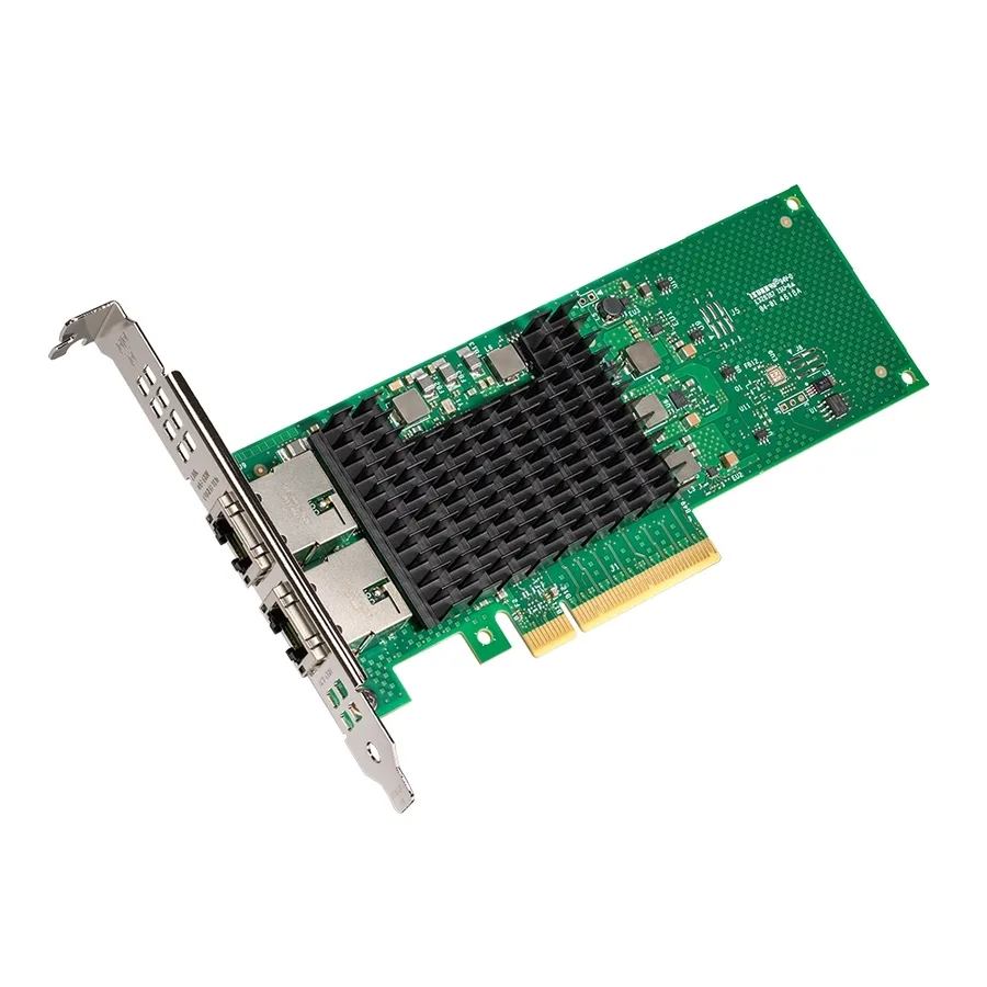 Intel Intel X710T2L 10Gbps dual-port RJ45 PCIe 3.0 x8 network card — product photo