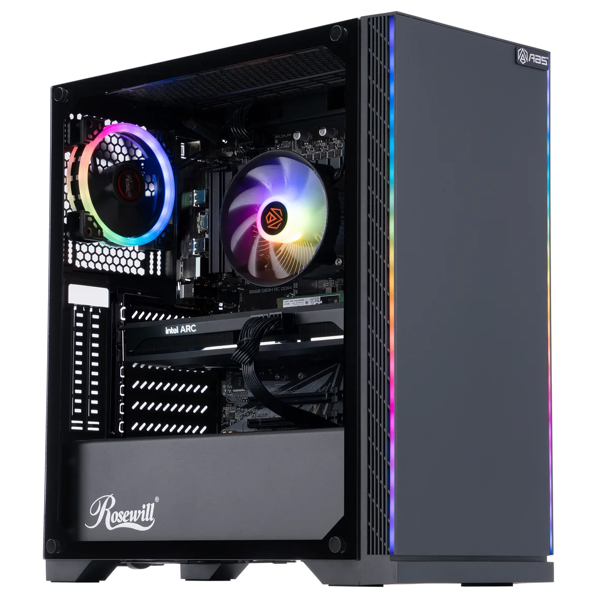 ABS ABS Masters MS13400FA750 gaming PC i5-13400F Arc A750 16GB DDR4 1TB NVMe — product photo