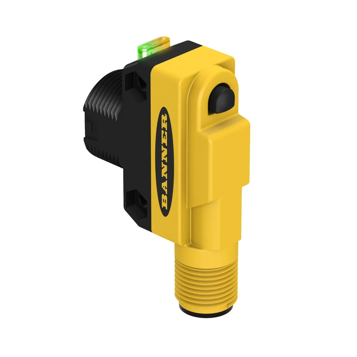 Banner Banner QS18EP6XLPCQ8 photoelectric sensor 3000 mm range 10-30 V dc PNP M12 QD IP67 NEMA 6 red 18 mm housing — product photo