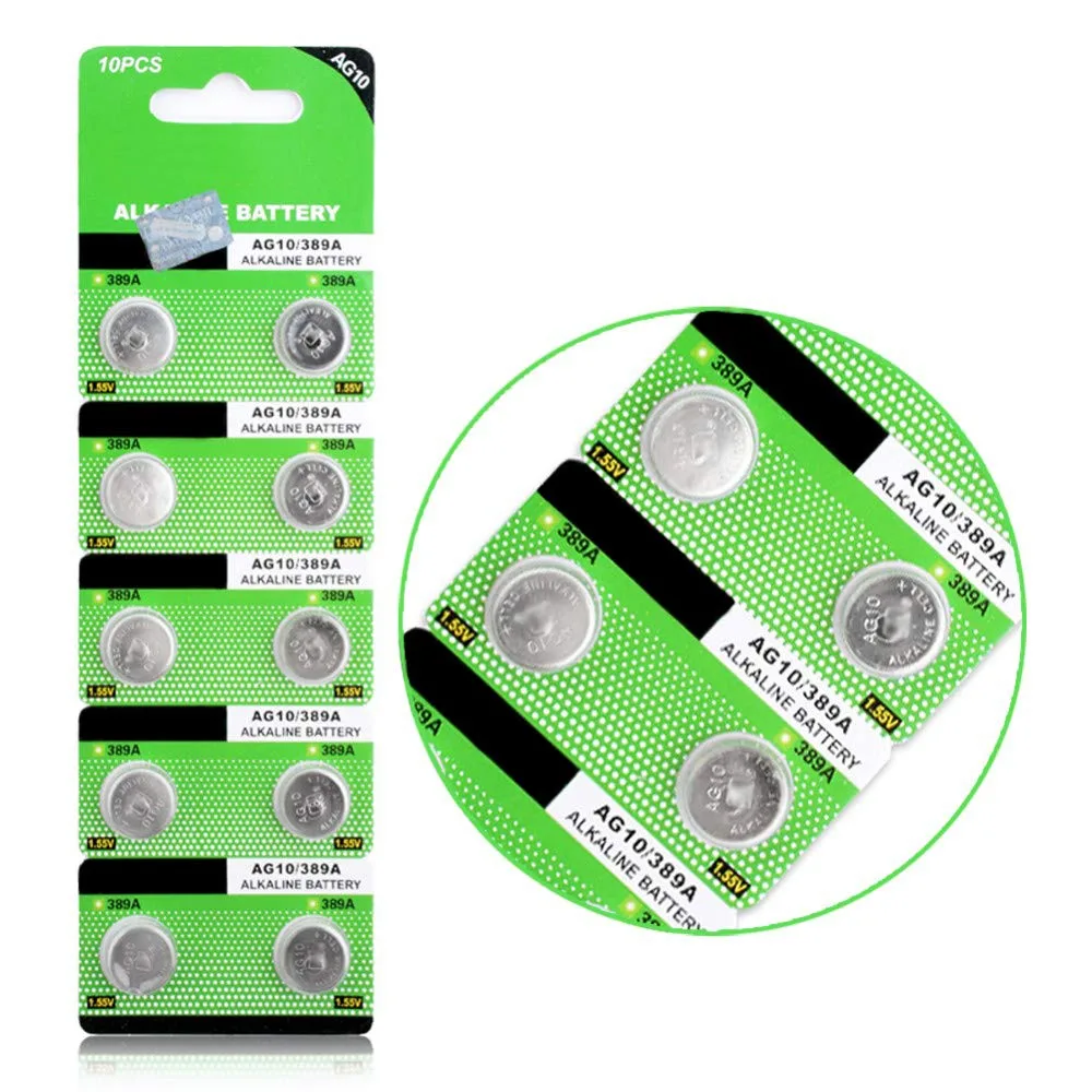 No Sew No Sew AG10 standard battery 10pcs 1.55V 11.6mm — product photo