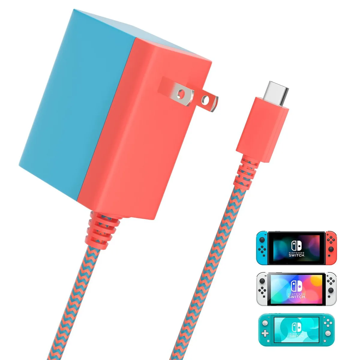  RGEEK 45W USB-C Power Adapter 20A Straight Blade Plug — product photo