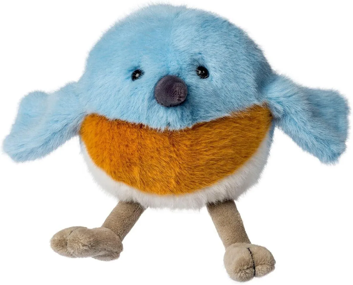 Mary Meyer Stuffed Toys Mary Meyer Stuffed Toys Rolly Birds Small Plush Soft Toy 5-Inches Bluebird — product photo