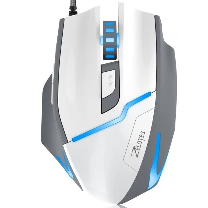 ESTONE ESTONE T-10 Gaming Mouse 7200 DPI USB 2.0 White — product photo
