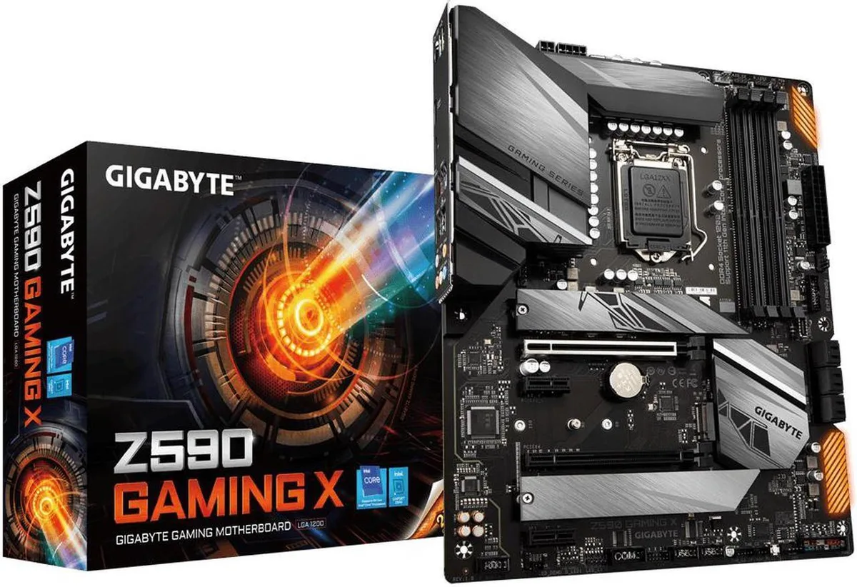 GIGABYTE GIGABYTE Z590 GAMING X LGA 1200 Intel motherboard — product photo