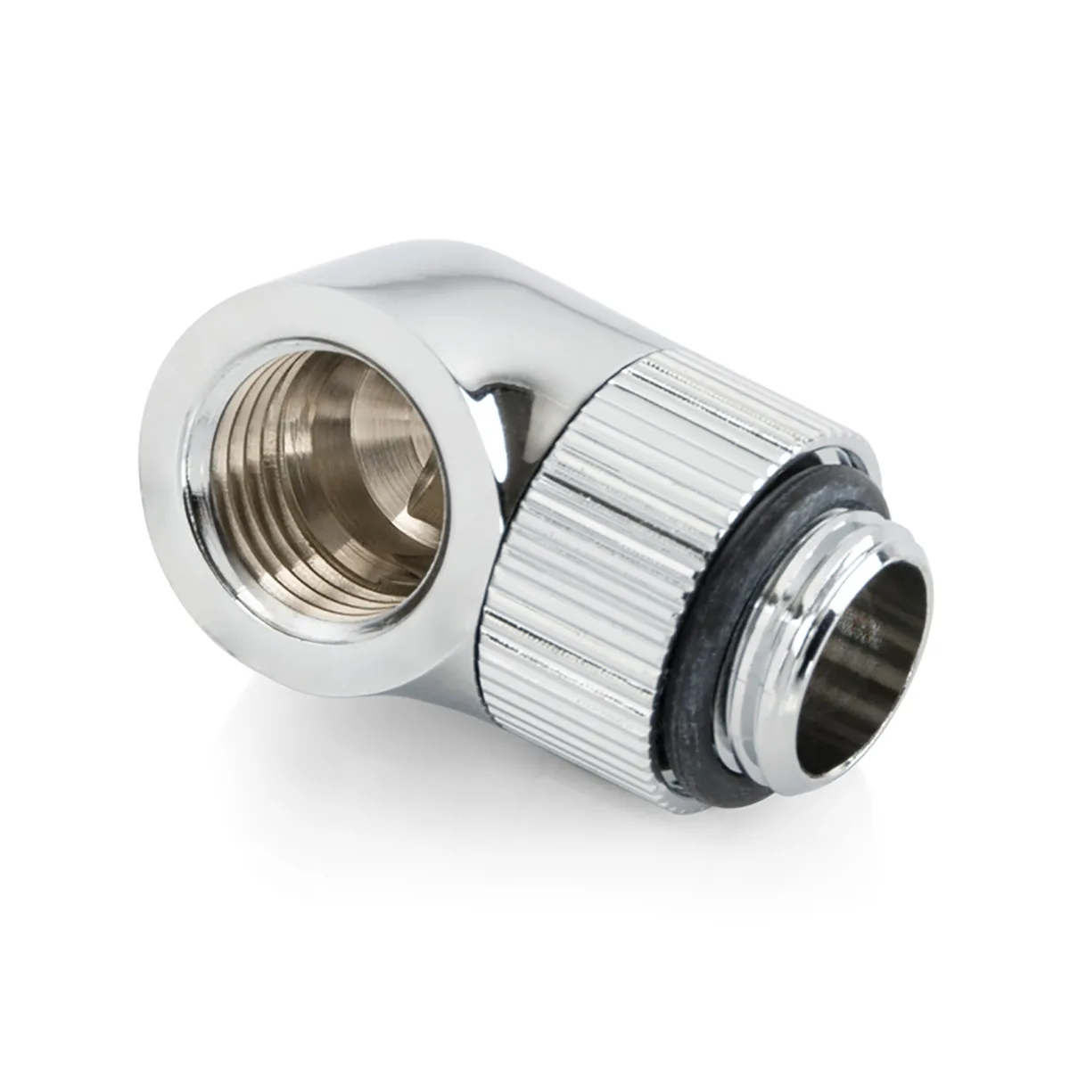 Bitspower Bitspower BPTA-90RE-GS 90° rotary extender fitting 2-pack liquid cooler — product photo
