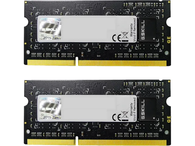 G.SKILL G.SKILL F3-1600C9D-8GSL 8GB (2 x 4GB) DDR3L 1600 laptop RAM — product photo