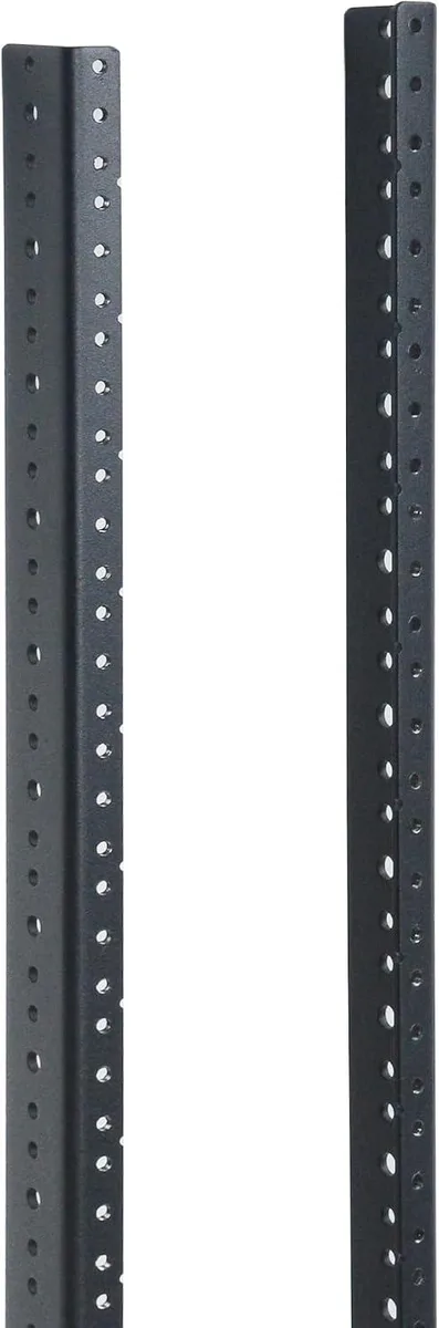 TAURKENAM TAURKENAM 16U Vertical Rack Rails Kit 2PCS Black — product photo