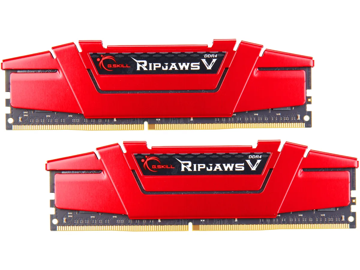G.SKILL G.SKILL Ripjaws V F4-3600C19D-32GVRB 32GB (2x16GB) DDR4 3600 CL19 desktop RAM — product photo