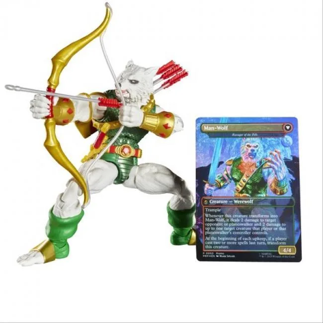 Marvel Marvel G06425L00 Man-Wolf Action Figure with Foil Trading Card — product photo