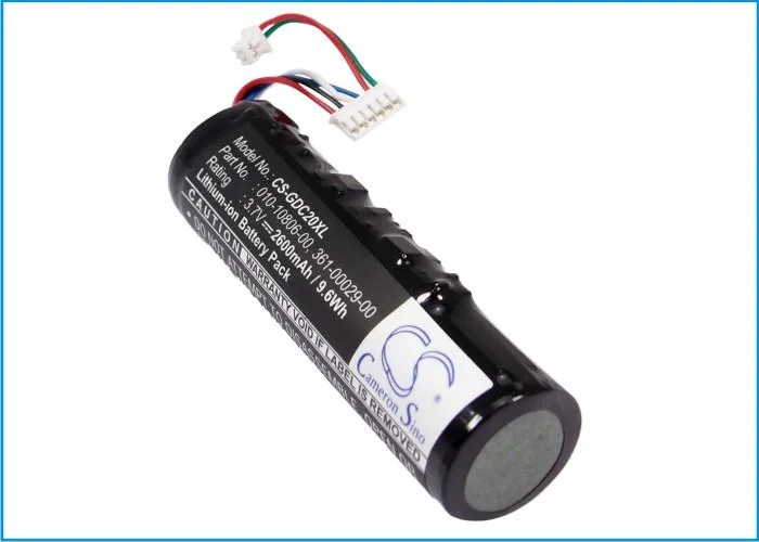 CameronSino CameronSino 2600mAh 3.7V Li-ion Battery for Garmin DC20 DC30 DC40 Astro System DC20 — product photo