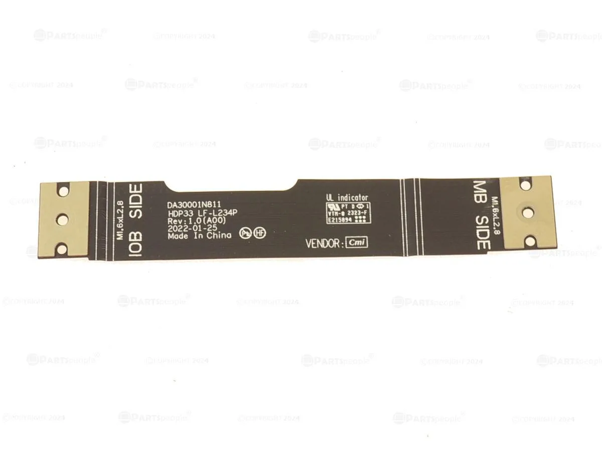 DELL DELL XPS 9315 Right Side USB IO Board Ribbon Cable C6MV1 accessory — product photo