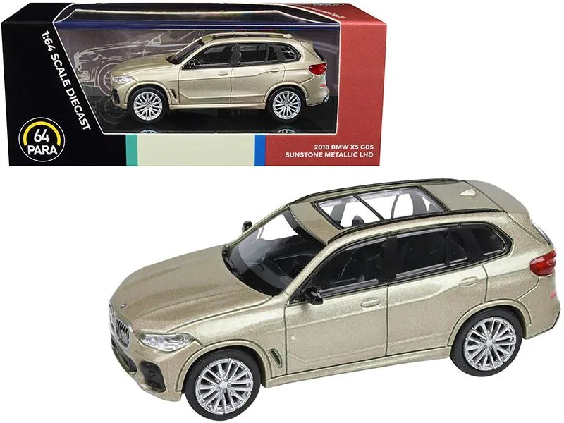 Paragon Paragon 2018 BMW X5 G05 Sunstone Gold 1/64 Diecast — product photo