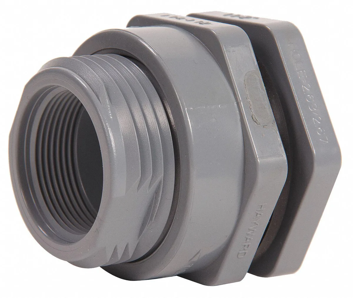 HAYWARD POOL PRODUCTS INC HAYWARD POOL PRODUCTS INC BFAS2005CES Bulkhead Fitting 1/2 in CPVC EPDM 150 psi 190°F — product photo