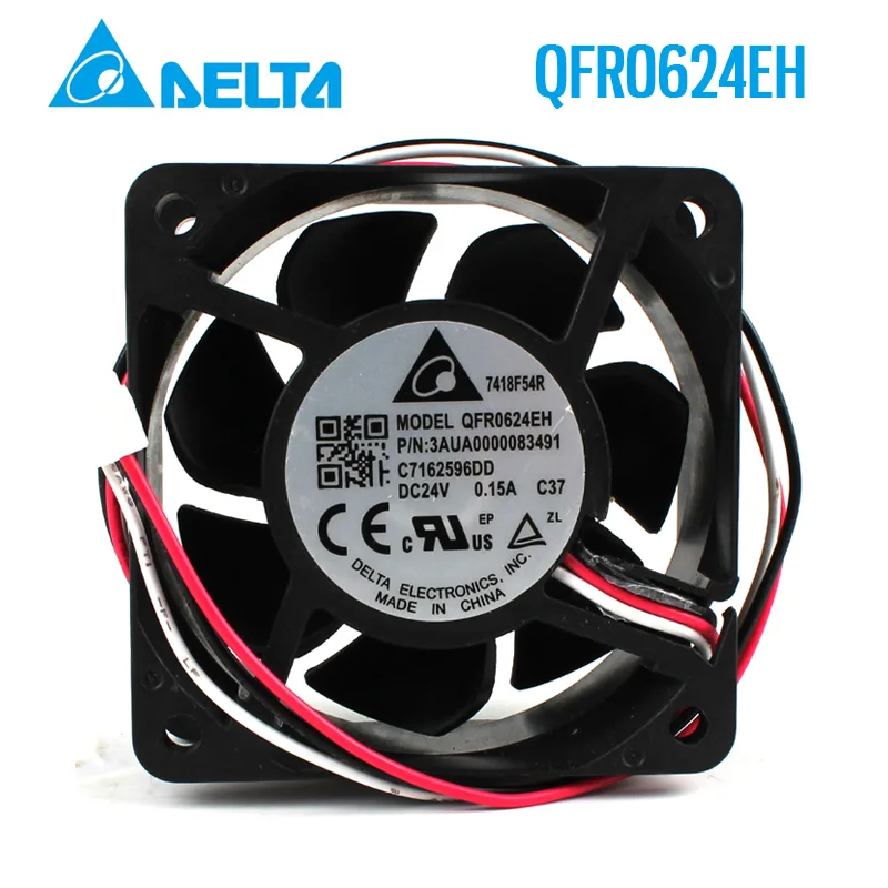 Fans Fans QFR0624EH 6025 24V 0.15A case fan — product photo