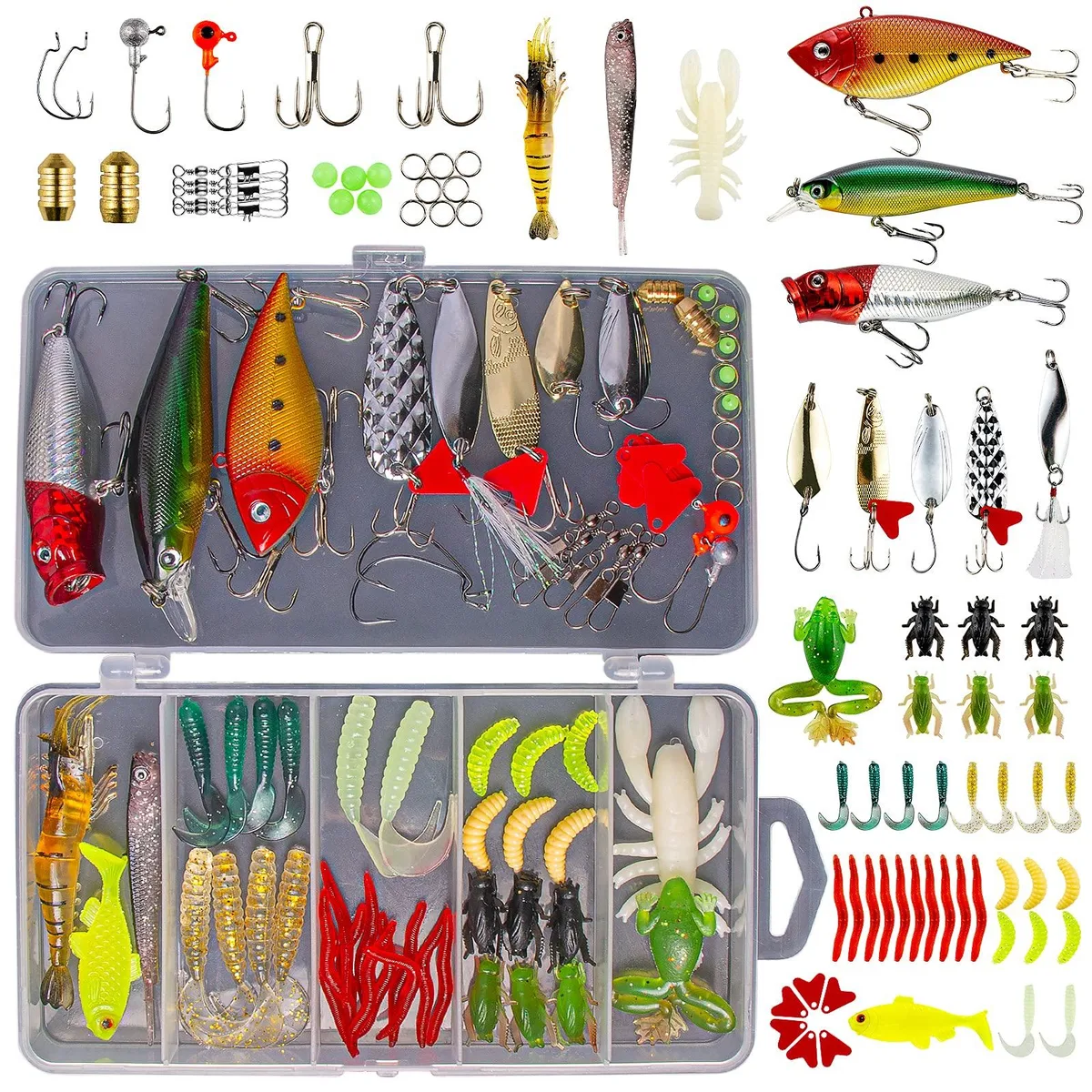 GOANDO 78pcs Fishing Lures Kit — product photo