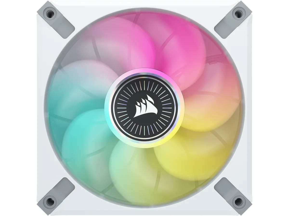 Corsair Corsair CO-9050116-WW 120mm PWM Magnetic Levitation RGB case fan White — product photo