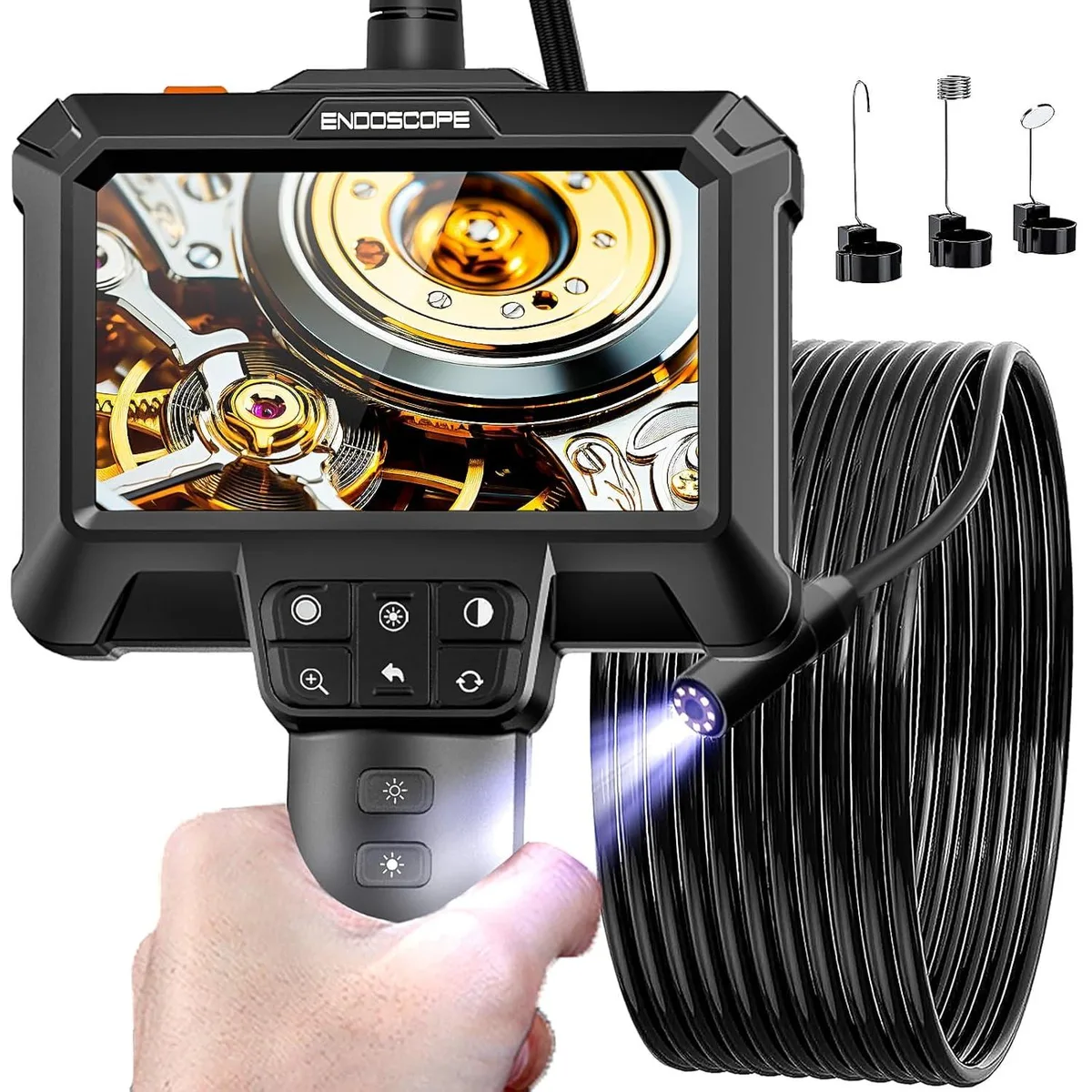 BFKK BFKK Endoscope Camera 4.3" 1080P 16.5ft IP67 measurement tool — product photo