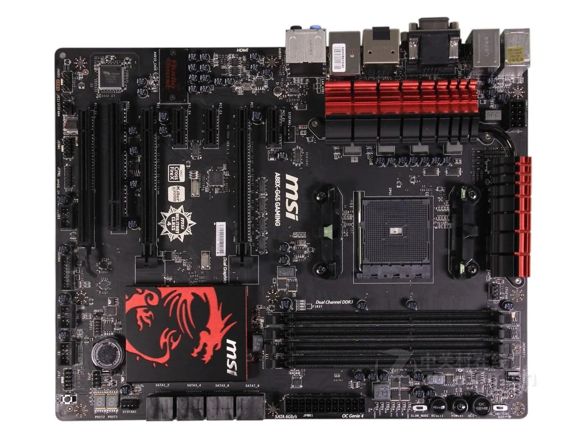 MSI MSI A88X-G45 GAMING AMD Motherboard — product photo