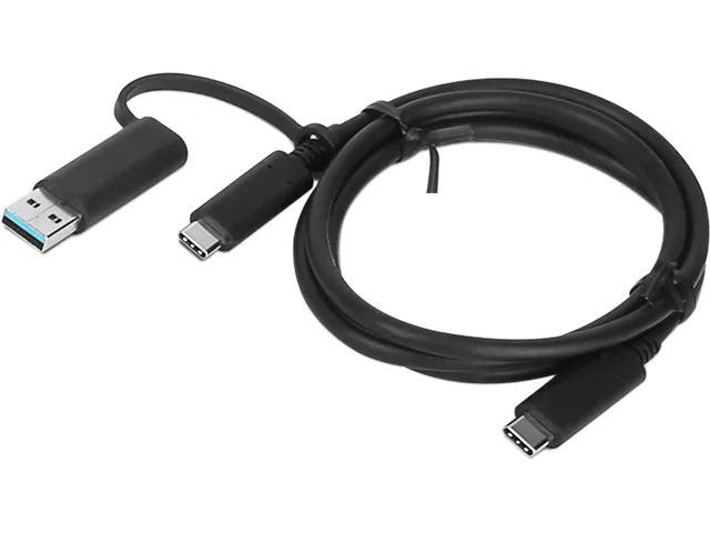Lenovo Lenovo 4X90U90618 USB-C to USB-A cable — product photo