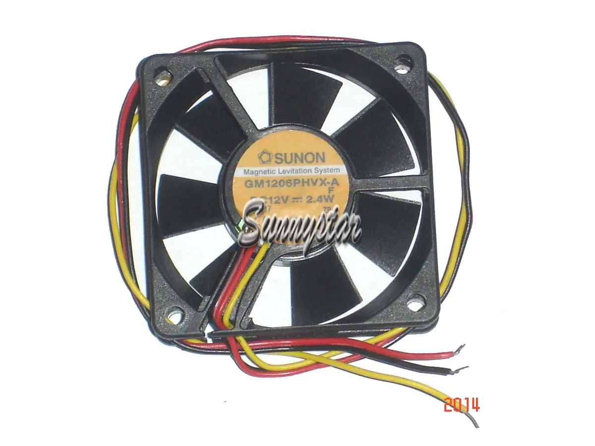 OEM Industries OEM Industries GM1206PHVX-A 60mm Maglev CPU cooler 12V 2.4W 3-Wire — product photo