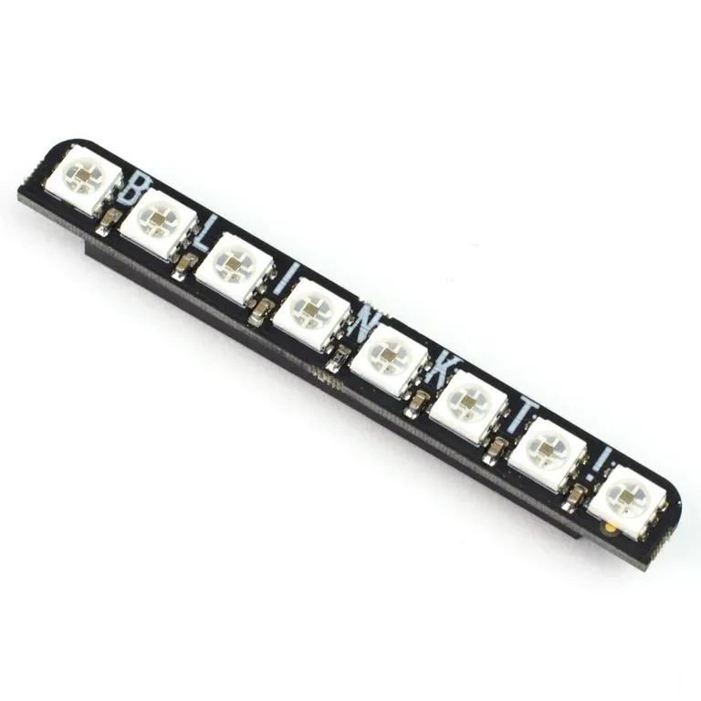Pimoroni Pimoroni Blinkt! Eight APA102 RGB LED development board — product photo