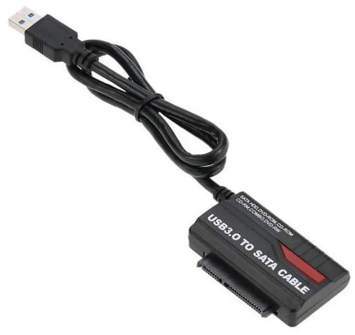 SMUGDESK SMUGDESK USB 3.0 to SATA Adapter Cable with 12V 2A Power Supply — product photo