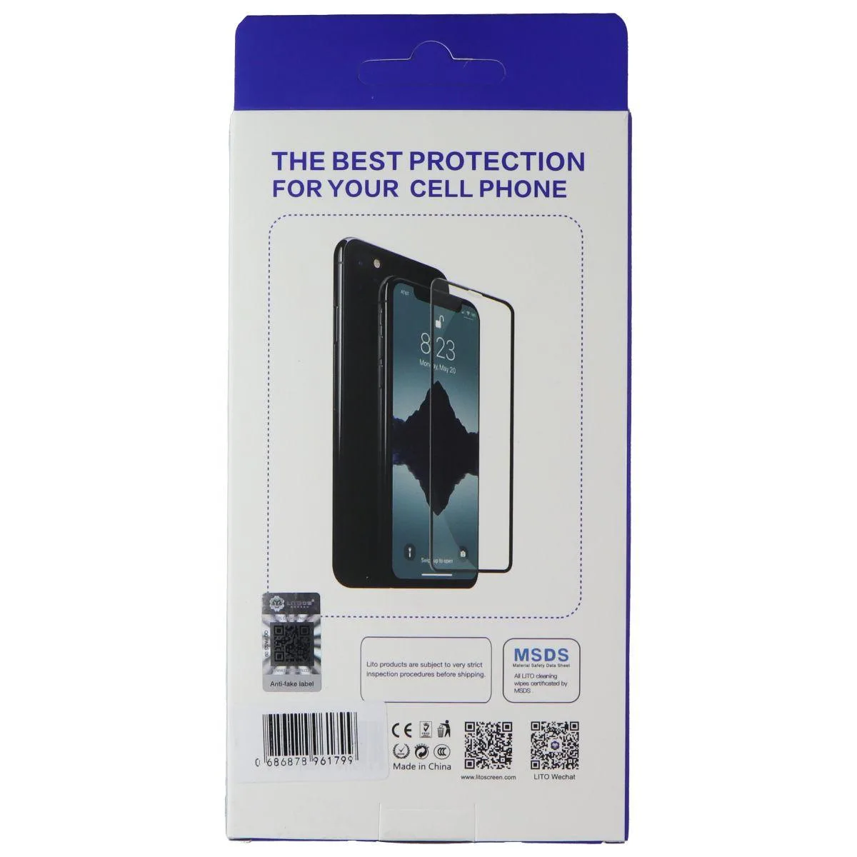 Lito Children’s Wear Lito Children’s Wear Tempered Glass Screen Protector for iPhone 12 / 12 Pro Clear 2 Pack — product photo