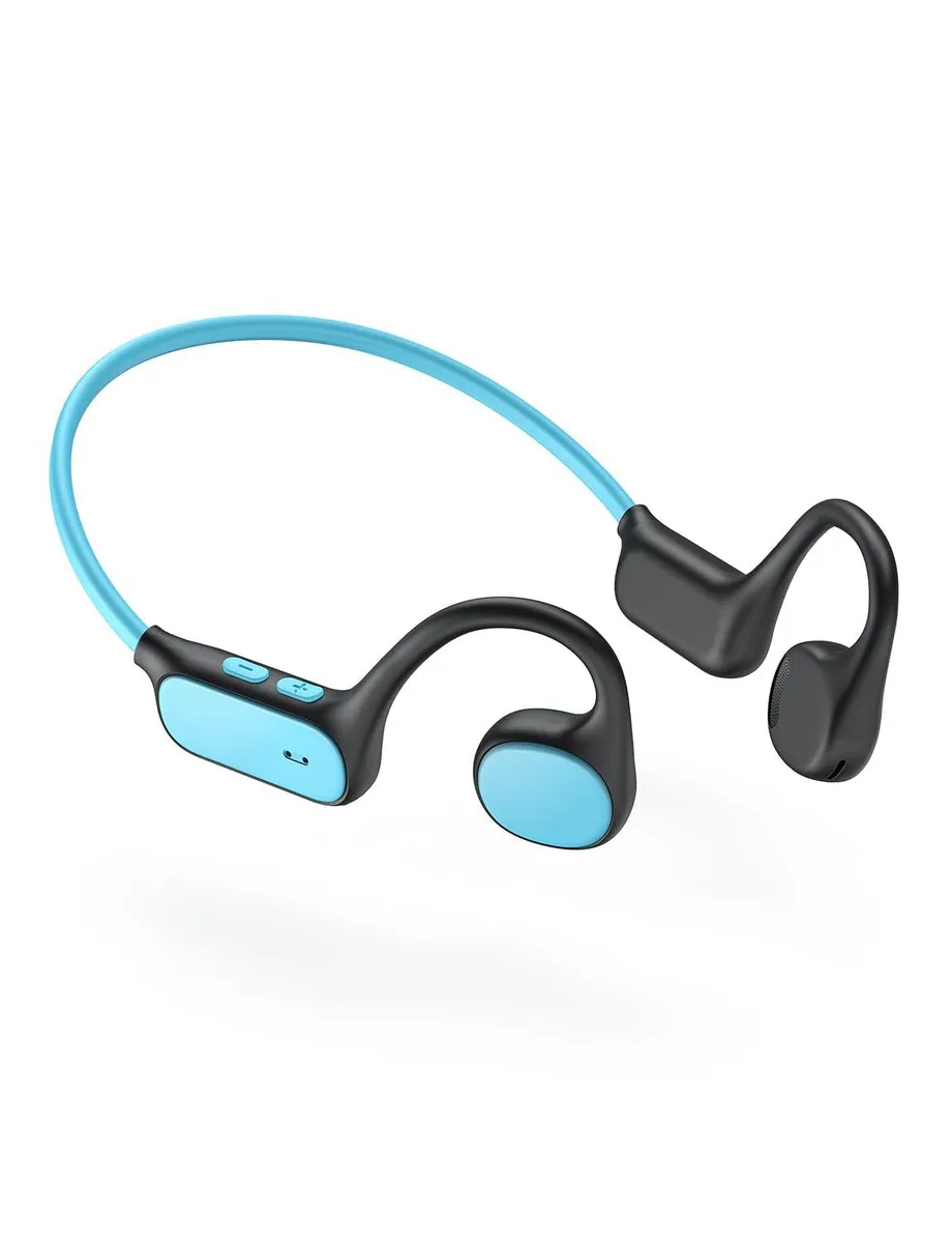 No Sew No Sew OWS01 Open Ear Headphones Blue 14.2mm 11h Bluetooth 5.4 — product photo