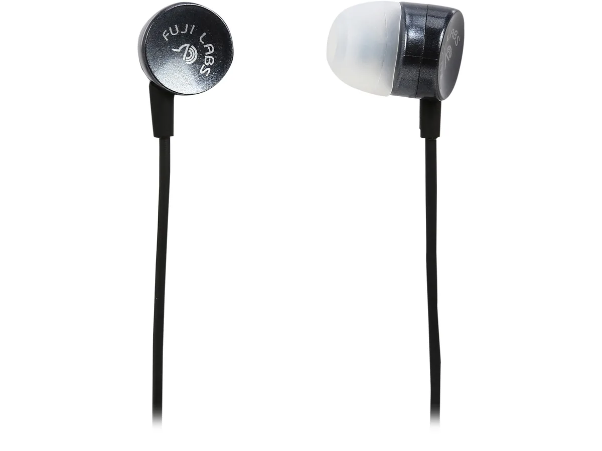 Fuji Labs Fuji Labs AUFJ-SQNMS101BK SQ101 In-Ear Headphones Black — product photo