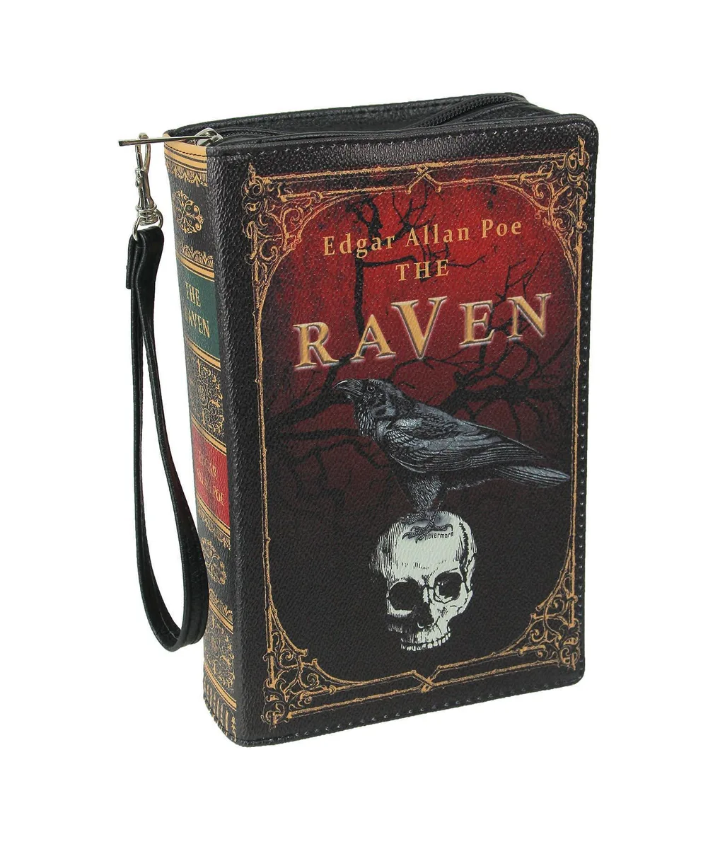 Comeco Inc. Comeco Inc. The Raven Black Vinyl Crossbody Bag 9.25 Inch — product photo