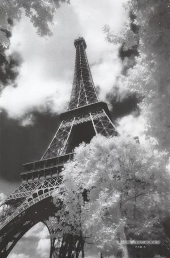 Poster print of Parc du Champ de Mars Paris 22 by 34 inches