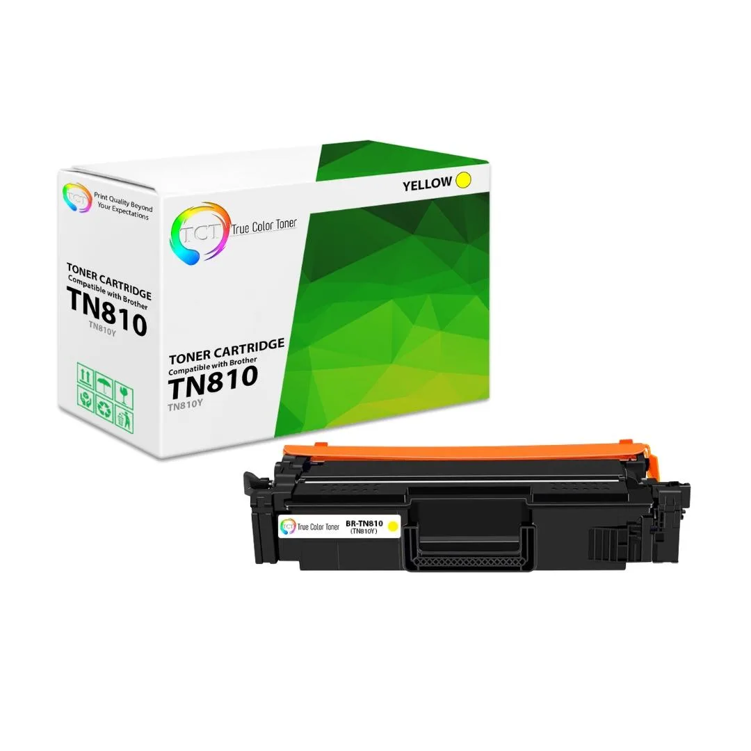 True Color Toner True Color Toner TN810Y Yellow Toner Cartridge 6500 Pages — product photo