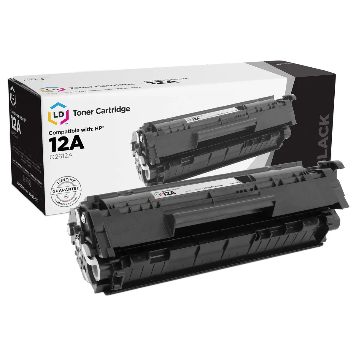 LD Products LD Products Compatible Toner Cartridge HP 12A Q2612A Black 2000 Pages — product photo