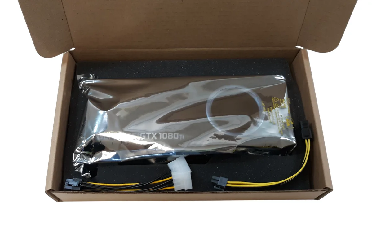 PNY Technologies, Inc. PNY GeForce GTX 1080 Ti 11 GB GDDR5X graphics card — product photo