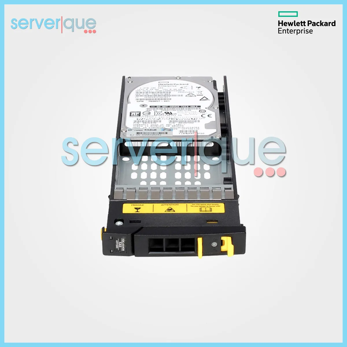 HPE HPE 3PAR M6170 450GB 10K SAS 6Gbps 2.5" internal hard drive — product photo