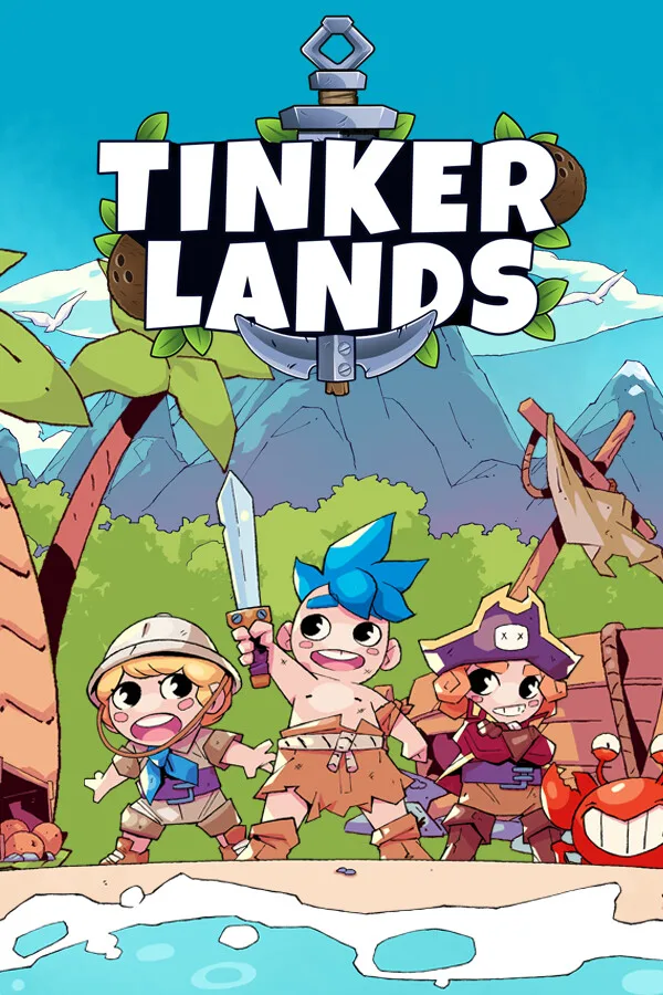 Steam key card for Tinkerlands Early Access adventure game