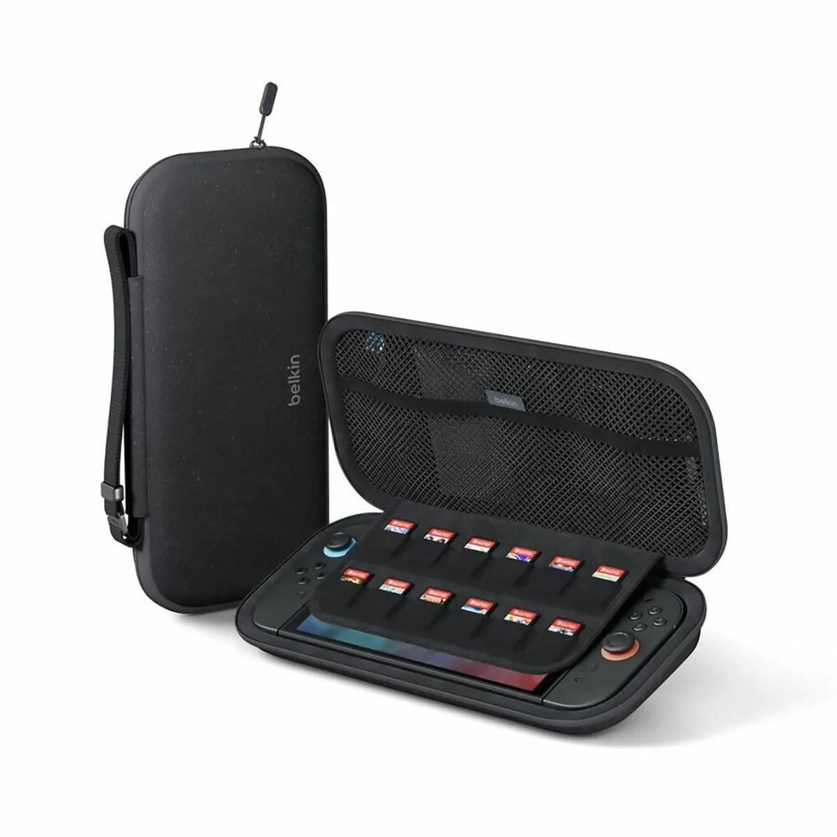 Belkin Belkin Travel Case for Nintendo Switch 2 Charcoal 12 Game Card Capacity — product photo